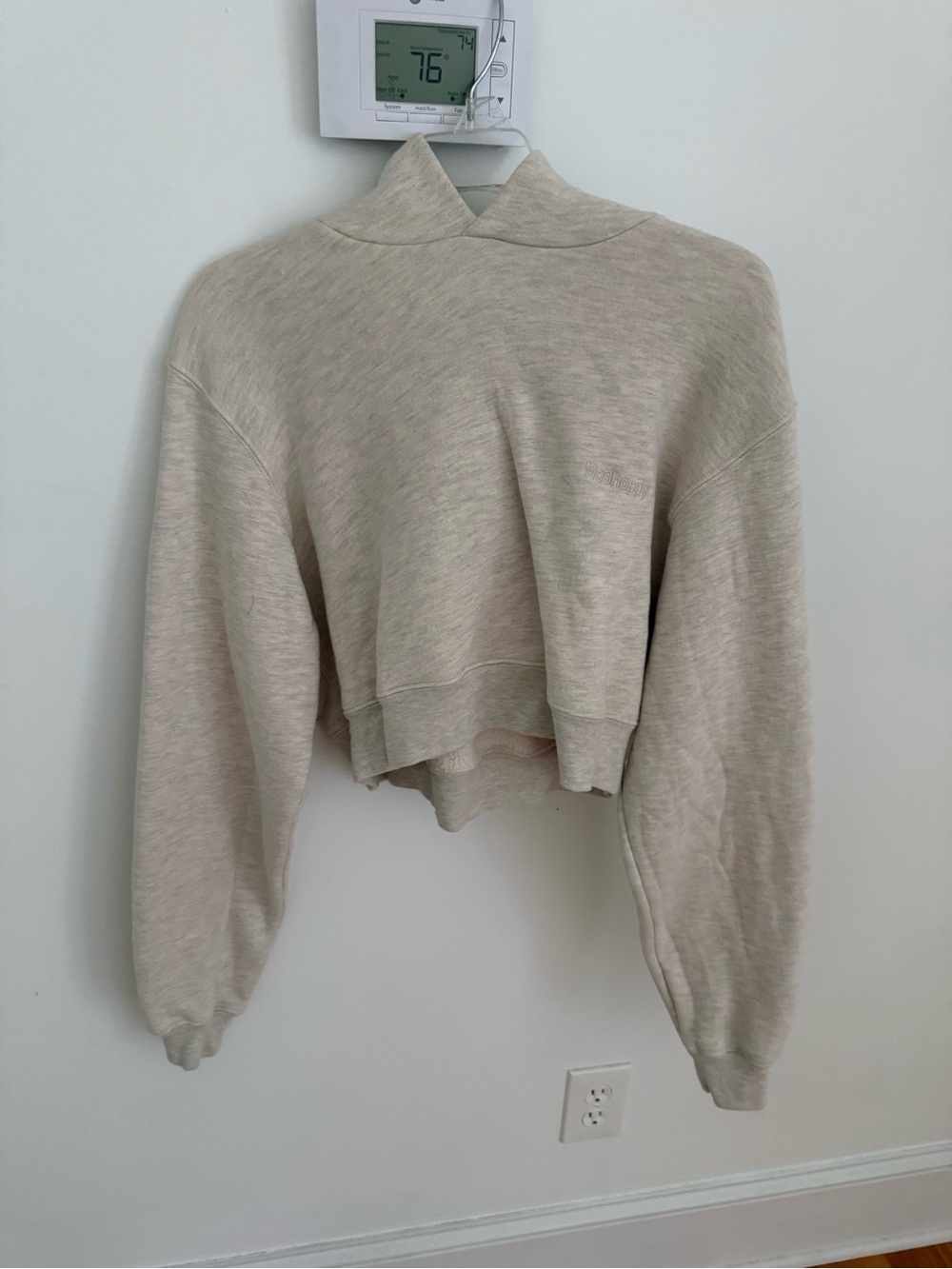 MadHappy cropped hoodie small